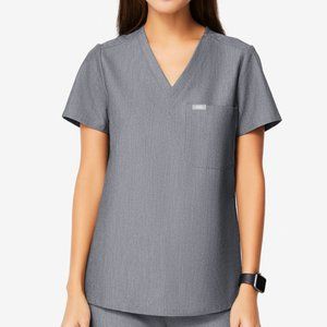 Figs Catarina Scrub Top- Graphite